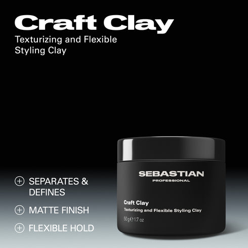 Sebastian Craft Clay Texturizing and Flexible Styling Clay 52ml